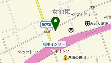 一真堂 桜木インター店の地図画像