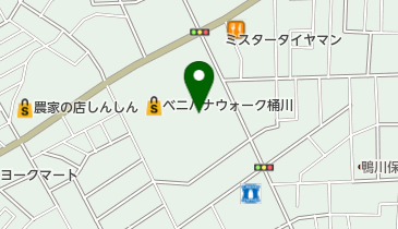 パティズ&クローバー 桶川店の地図画像
