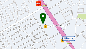 3QCUT(サンキューカット) アクロスプラザ三芳店の地図画像