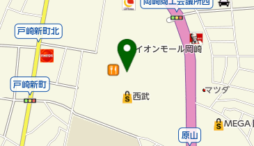 DISNEY store(ディズニー ストア) イオンモール岡崎店の地図画像