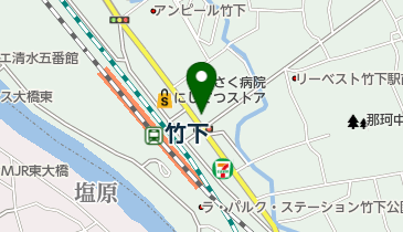 西日本シティ銀行 竹下駅前さく病院の地図画像