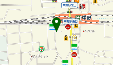 Thon Hom NAKANO(トンホムナカノ)の地図画像