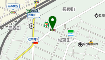 カキ小屋フィーバー BLUE JAWS 名古屋烏森店の地図画像