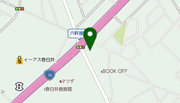 ホダカ 春日井店の地図画像