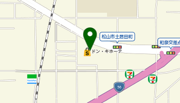 からあげやカリッジュ ドン・キホーテ松山店の地図画像