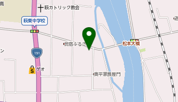 からあげやカリッジュ 萩店の地図画像