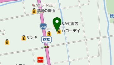 美容ピュア 穂波店の地図画像