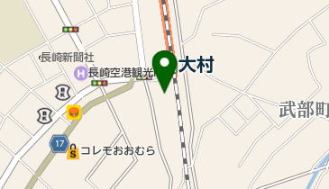 美容ピュア 大村店の地図画像