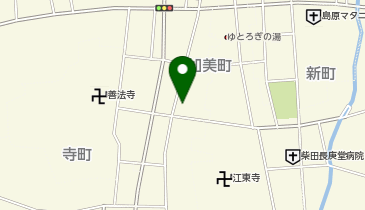 美容ピュア 島原店の地図画像