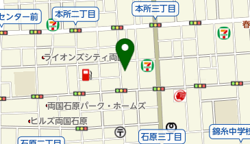 高砂部屋の地図画像