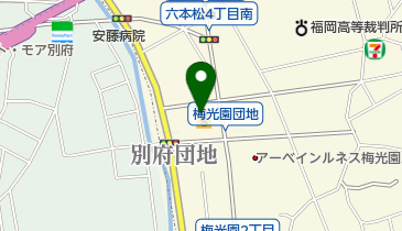 西日本シティ銀行 サニー梅光園店の地図画像