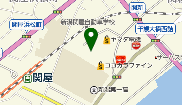 街のせんたく工房 原信関屋ショップの地図画像