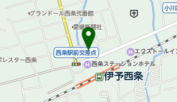 もち吉 伊予西条店の地図画像