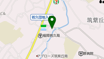 西日本シティ銀行 若久の地図画像