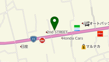 来来亭 新居浜店の地図画像