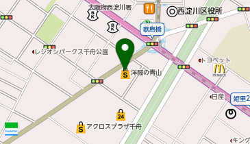 洋服の青山 西淀川歌島橋店の地図画像