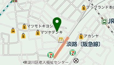 ライオンカレーの地図画像