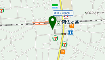 ほぐしの達人 阿佐ヶ谷店の地図画像