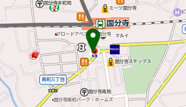 ほぐしの達人 国分寺店の地図画像