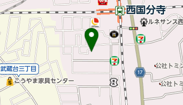 国分寺市立 いずみ児童館の地図画像