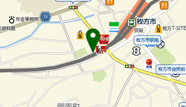 鶴橋風月 枚方店の地図画像