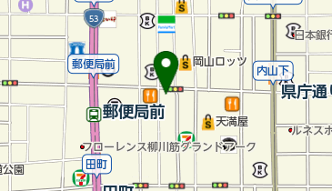P.S.FA(パーフェクト スーツ ファクトリー) 岡山店の地図画像