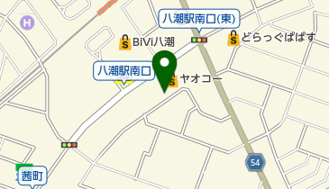 うさちゃんクリーニング ヤオコー八潮店の地図画像