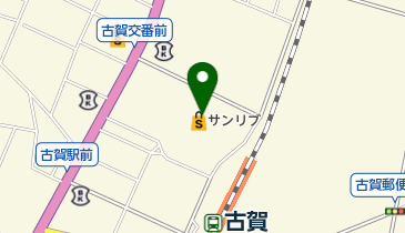 西日本シティ銀行 サンリブ古賀の地図画像