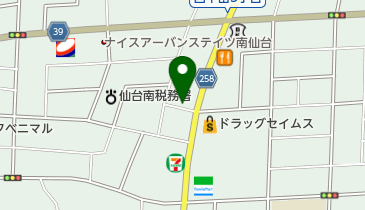 3Q CUT(サンキュー カット) 柳生店の地図画像