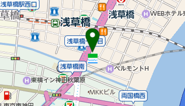 串かつ でんがな 浅草橋店の地図画像