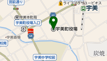 西日本シティ銀行 宇美町役場の地図画像