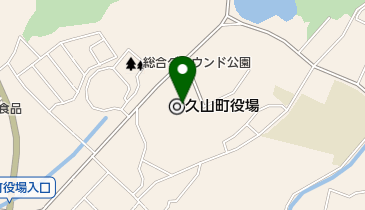 西日本シティ銀行 久山町役場の地図画像