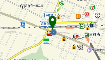 e.b.c.c.吉祥寺の地図画像