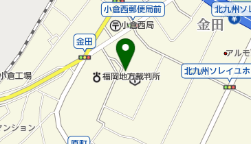 西日本シティ銀行 新小倉病院の地図画像