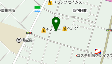 3Q CUT(サンキュー カット) 川越新宿店の地図画像