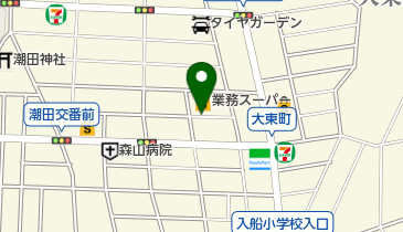 3Q CUT(サンキュー カット) 鶴見潮田店の地図画像