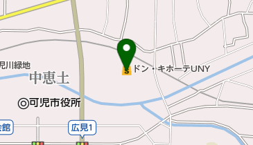 サンキューカット ドン・キホーテUNY武豊店の地図画像