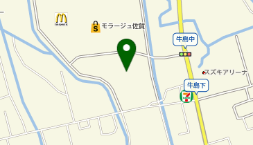 サンキューカット モラージュ佐賀店の地図画像