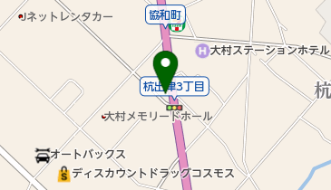 3QCUT(サンキューカット) 大村店の地図画像