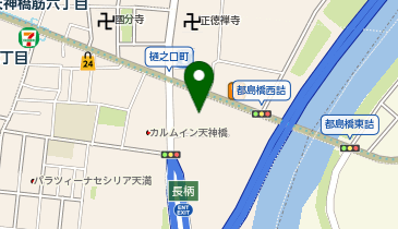 3Q CUT(サンキュー カット) イズミヤ天六樋之口店の地図画像