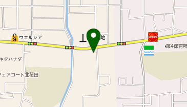 3QCUT(サンキューカット) 北花田店の地図画像