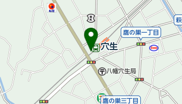 西日本シティ銀行 穴生の地図画像