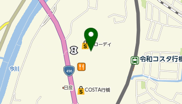 西日本シティ銀行 コスタ行橋の地図画像