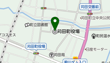 西日本シティ銀行 苅田町役場の地図画像