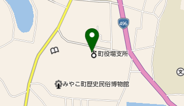 西日本シティ銀行 みやこ町役場 豊津支所の地図画像