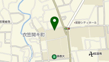 大垣書店 佛教大学店の地図画像