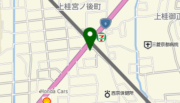 大垣書店&cafe ブックパル五条店の地図画像