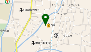 ブックパル文苑 山科店の地図画像