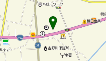 ドラッグストアチャーリー 鴨島店の地図画像