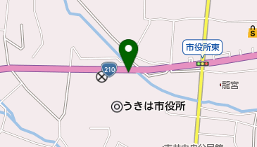 西日本シティ銀行 うきは市役所の地図画像
